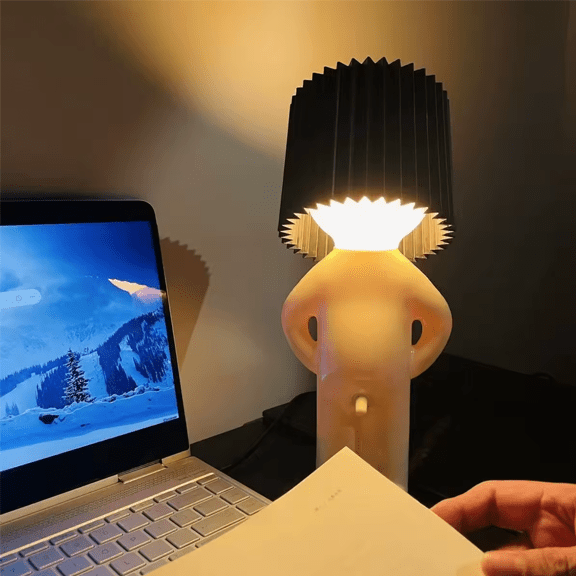 🦙 Whimsical LED Night Light: Fun Bedside Lamp! ✨ - Ziya Blue
