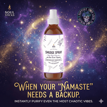 White Sage &amp; Lavender Smudge Spray (3.5 oz) 🌿💜 - Ziya Blue