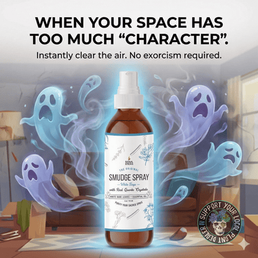 White Sage & Eucalyptus Smudge Spray (3.5 oz) 🌿✨ - Ziya Blue