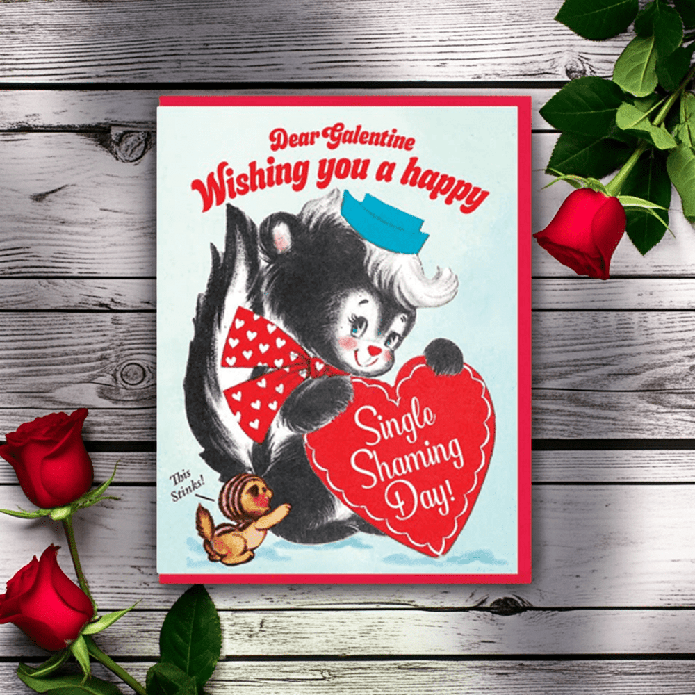 Wishing you a Happy Single Shaming Day - Ziya Blue