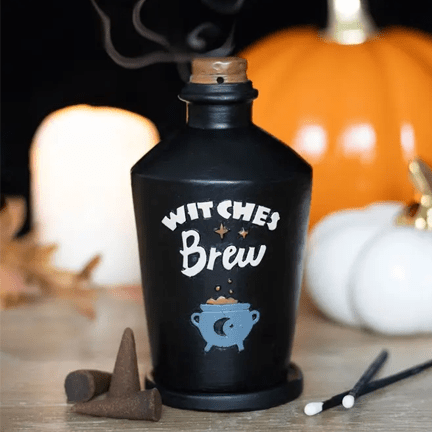 Witches Brew Incense Burner - Ziya Blue