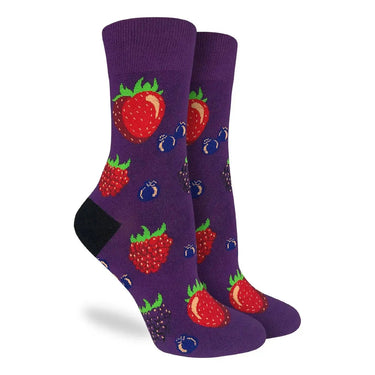 Women's Berries Socks - Ziya Blue