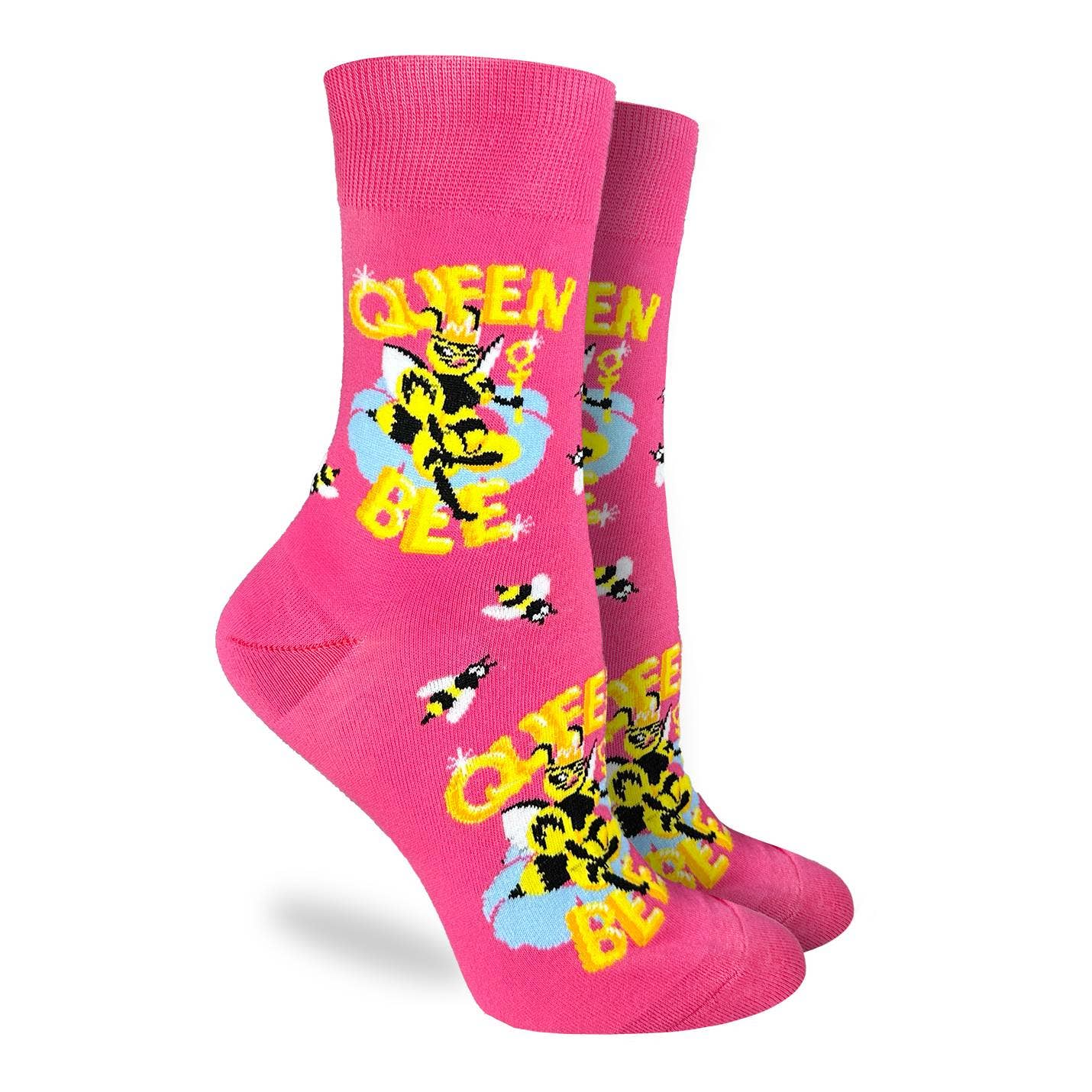 Women's Queen Bee Socks - Ziya Blue