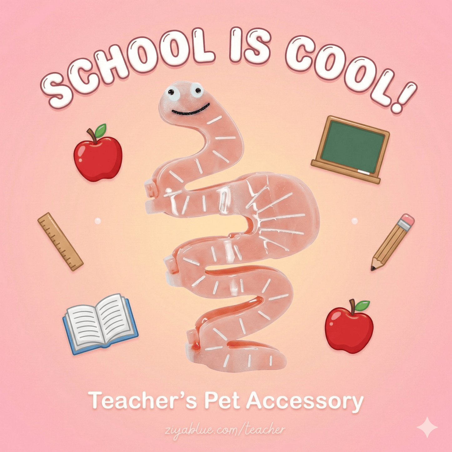 Worm Hair Claw – The "Early Bird" Style Essential - Ziya Blue