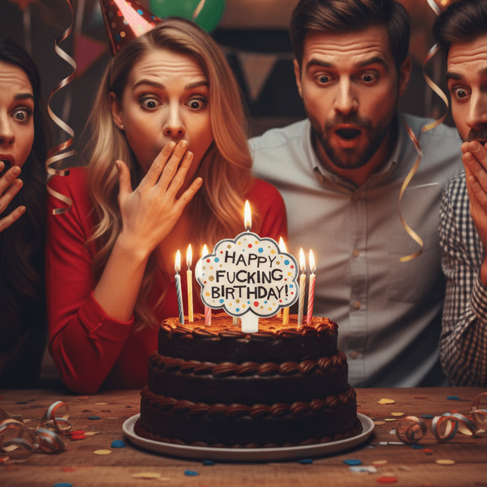 X - Rated Birthday Candle - Ziya Blue