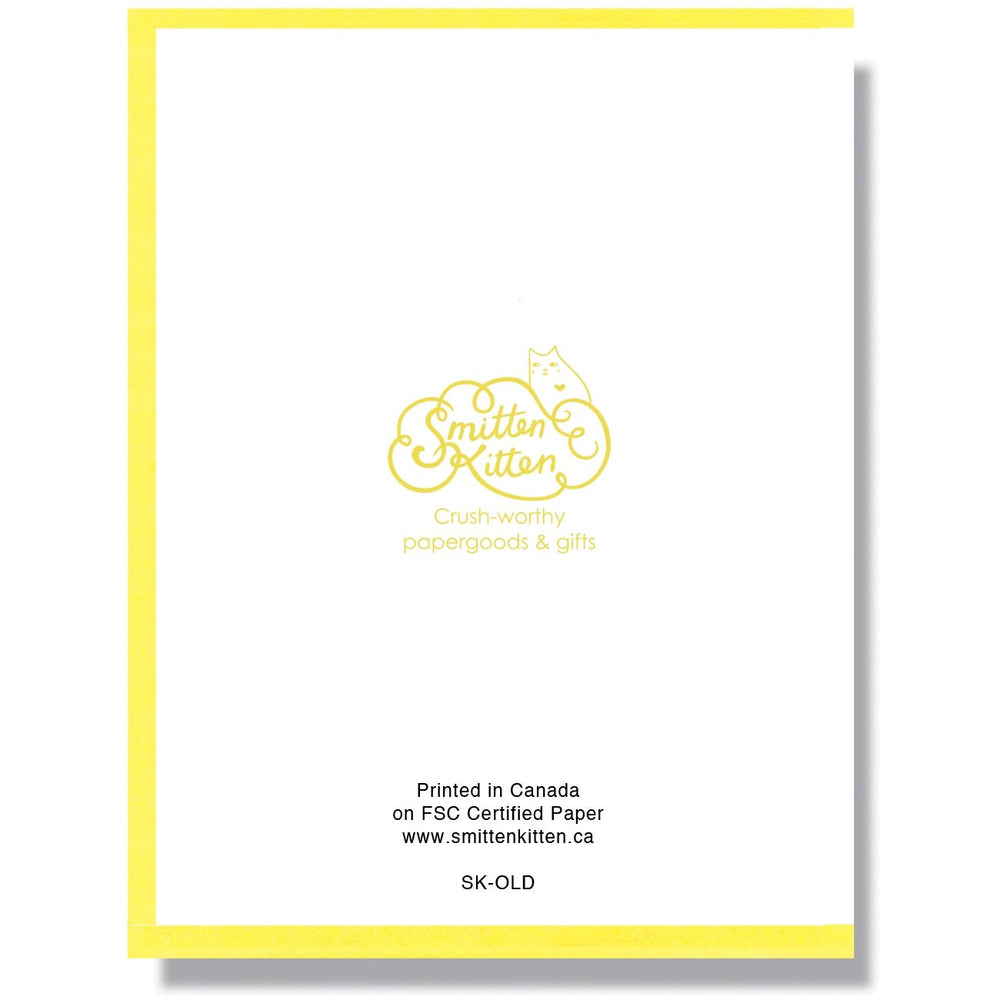 You're How Old Card - Ziya Blue