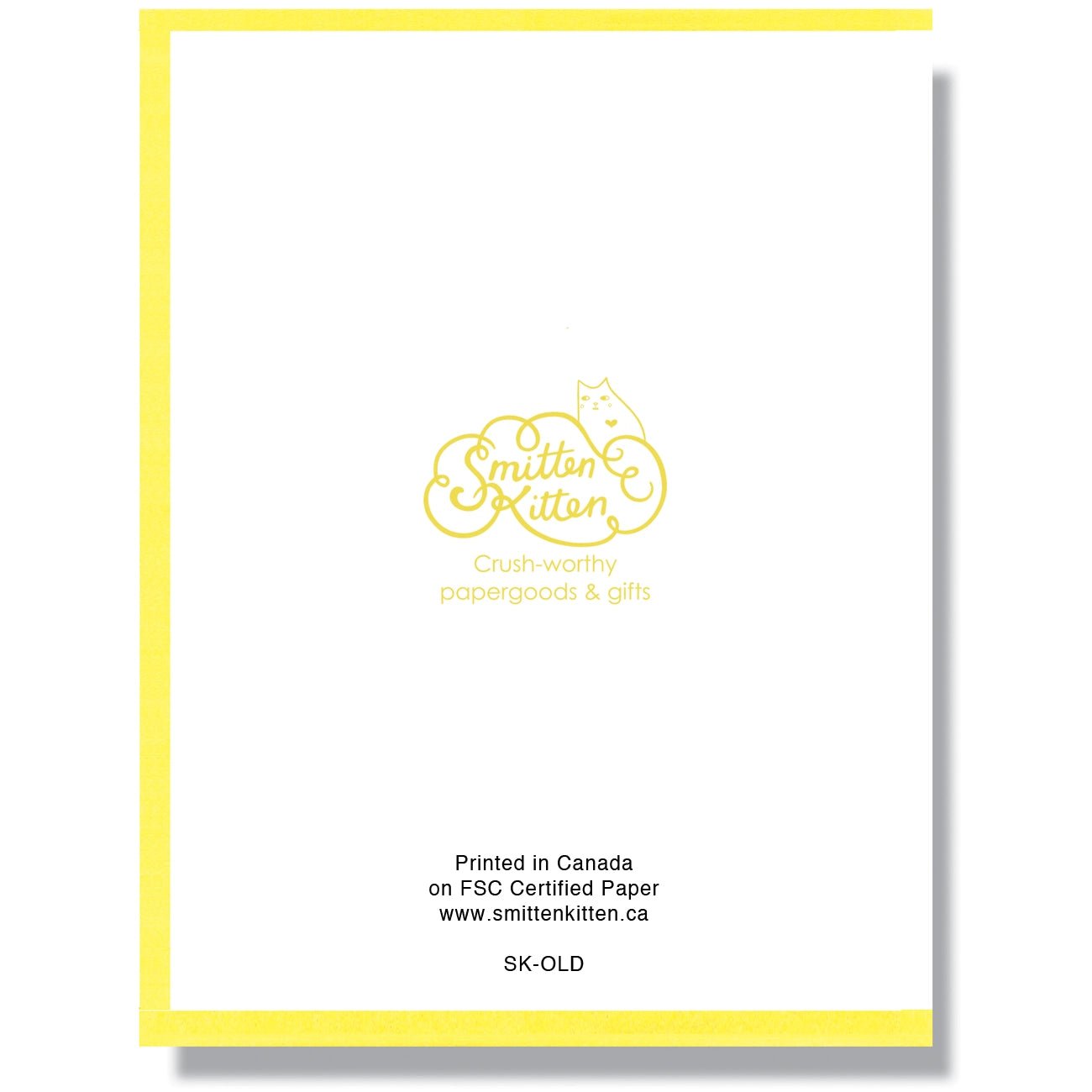 You're How Old Card - Ziya Blue