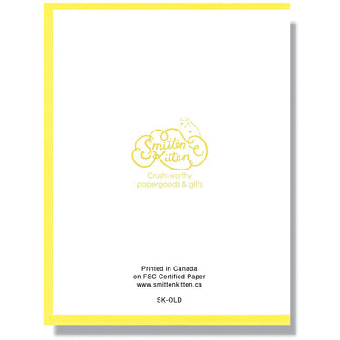 You're How Old Card - Ziya Blue