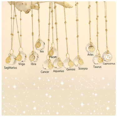 Zodiac Car Charm Suncatcher - Ziya Blue